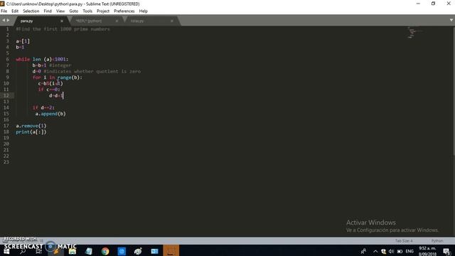 Find the first 1000 prime numbers - Python смотреть онлайн