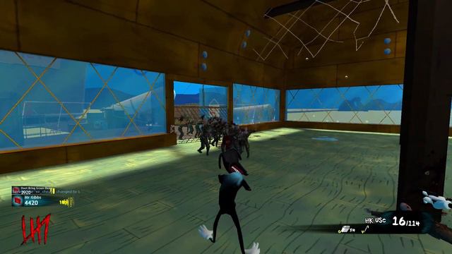 Cartoon Cat & Dog Defend The Krusty Krab! (Garry's Mod Zombies)