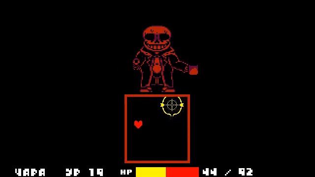 прохождение игры "UnderTale: Fan Fights" сложно но не совсем смотреть онлайн