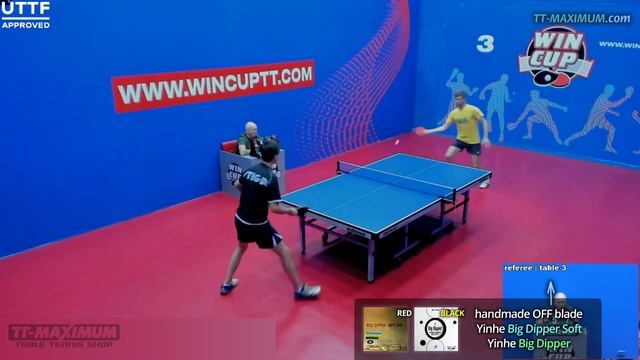 ТОПСПИН не идёт с BIG DIPPER - проблема с топспином жесткой китайской накладкой, как исправить смотреть онлайн