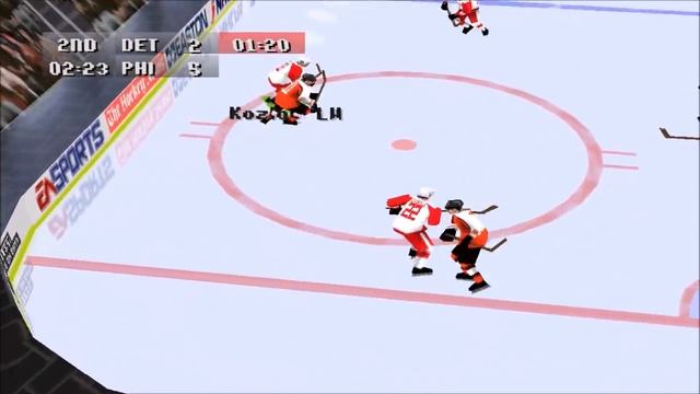 NHL 97 PS1 Gameplay HD смотреть онлайн