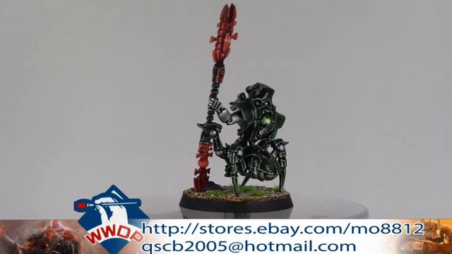 Illuminor Szeras with detailed painting in Warhammer 40K смотреть онлайн