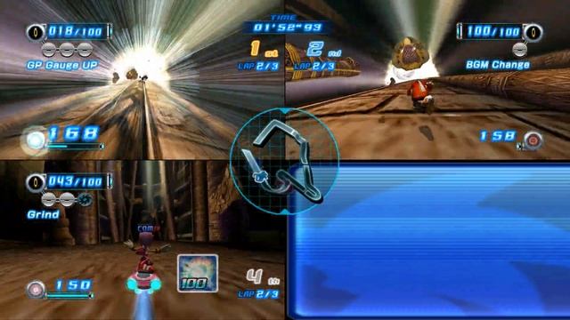 Sonic Riders: Zero Gravity Nintendo Wii All Stages 3 Player Netplay 60fps