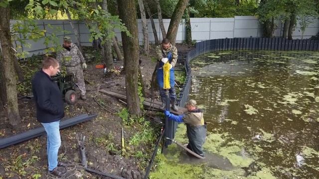 Монтаж шпунта ПВХ смотреть онлайн