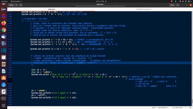 Lição 14 Tipos de dados Tipo primitivo char do Java #java #programming #programação смотреть онлайн