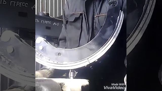 простая клёпка колодок