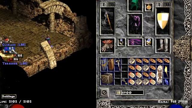Diablo 2 - Holy Grail - Boneshade (419/506) смотреть онлайн