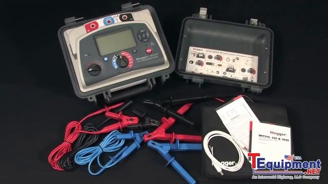 Megger MIT1025 Insulation Resistance Tester What's in the Box смотреть онлайн