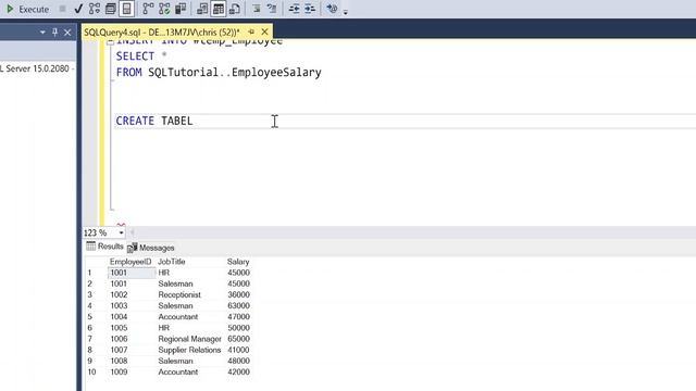 Advanced SQL Tutorial | Temp Tables смотреть онлайн