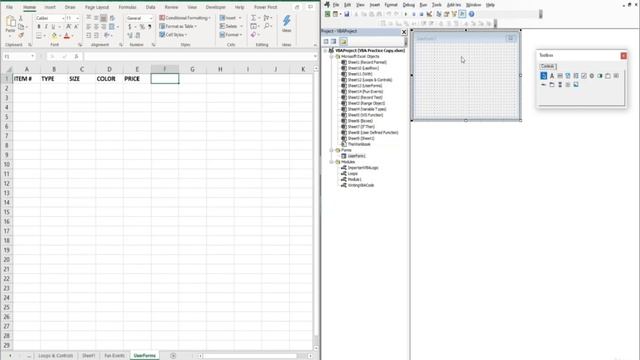 Excel UserForm Design and Build | Create a UserForm in Excel using VBA | Excel UserForm Creation смотреть онлайн
