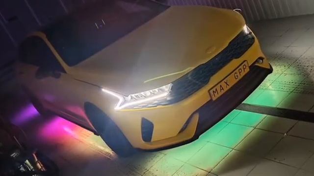 Vip такси в Москве... Стало ещё ярче, неон под автомобиль. смотреть онлайн