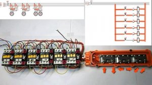 Электрическая схема Кран Балки .
electrical circuit crane beam .