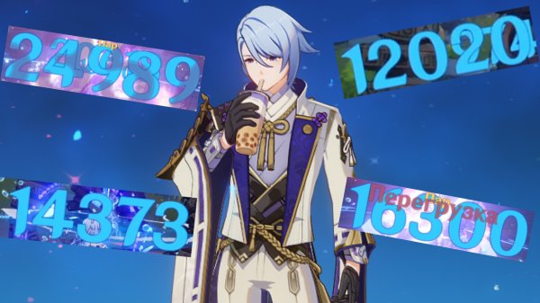 F2P билд на АЯТО! Genshin impact Ayato build!