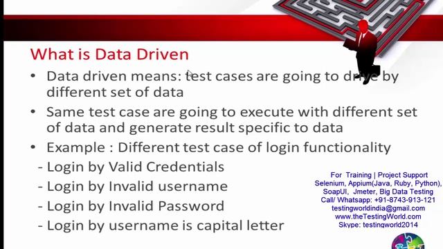 Data Driven Framework - End to End Selenium Java - Part1 смотреть онлайн