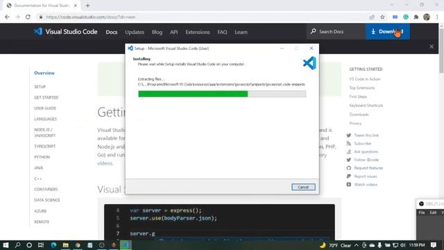 vs code installation visual studio code tutorial bangla vs code setup for HTML смотреть онлайн