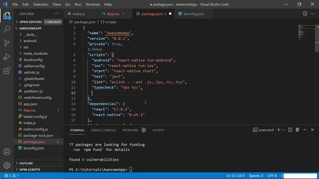 React Native & Typescript | How to Initialize and Configure Project | Best Practices смотреть онлайн