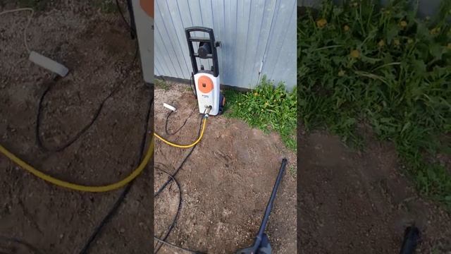 STIHL RE 117 мойка высокого давления. смотреть онлайн
