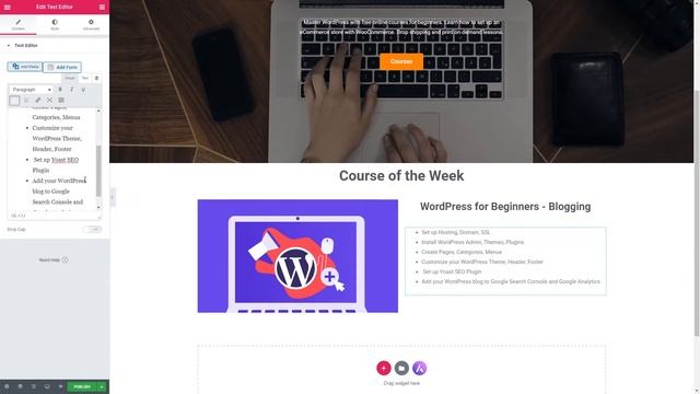 How to Make a Homepage in WordPress Using Elementor смотреть онлайн