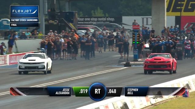 Jesse Alexandra wins Factory Stock Showdown at the Dodge Power Brokers U.S. Nationals смотреть онлайн