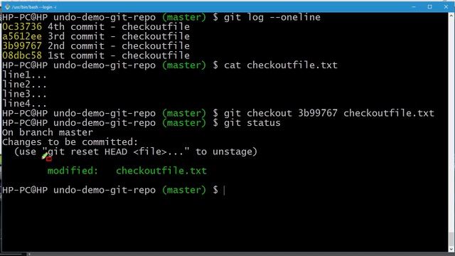 034 Checking out files in a Git repository Lab смотреть онлайн