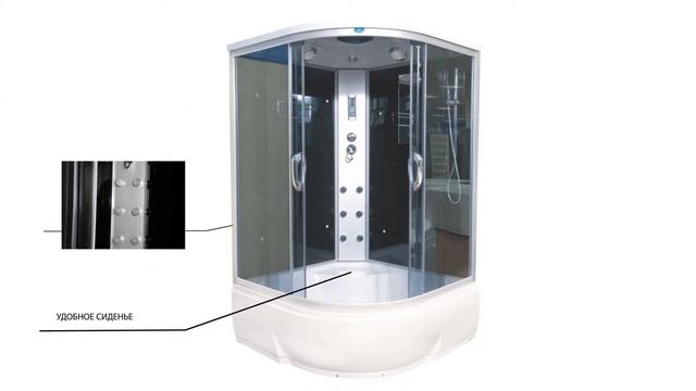 ✳️Душевая кабина Водный Мир ВМ-8817