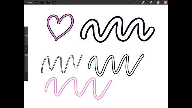 How to Make an Outline Brush in Procreate смотреть онлайн