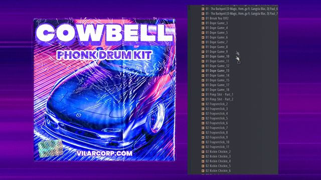 COWBELL Phonk Drum Kit By VILARCORP