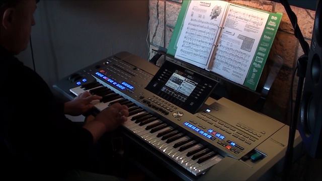 Wind of change - Scorpions (cover by DannyKey) on Yamaha keyboard Tyros 5 смотреть онлайн