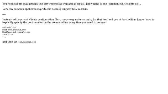 DNS record for SSH (docker) (3 Solutions!!) смотреть онлайн
