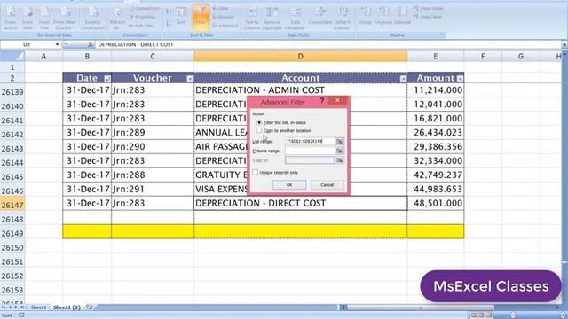How to use advanced filter in excel 2007 in hindi смотреть онлайн