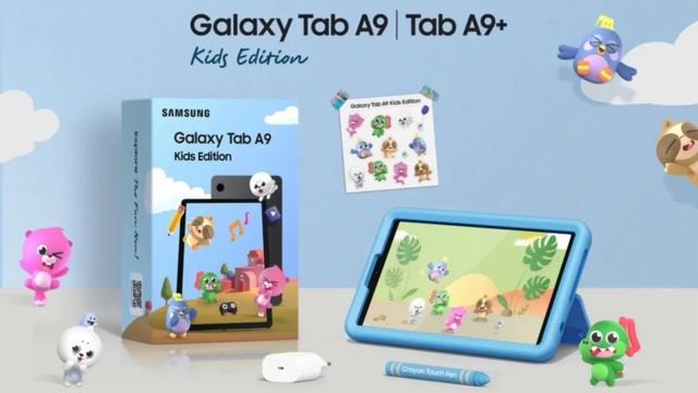 Samsung Galaxy Tab A9 Kids Edition & A9+ Kids Edition launched. смотреть онлайн