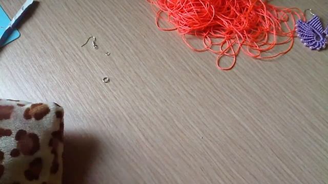 Нити для плетения сережек в технике макраме смотреть онлайн