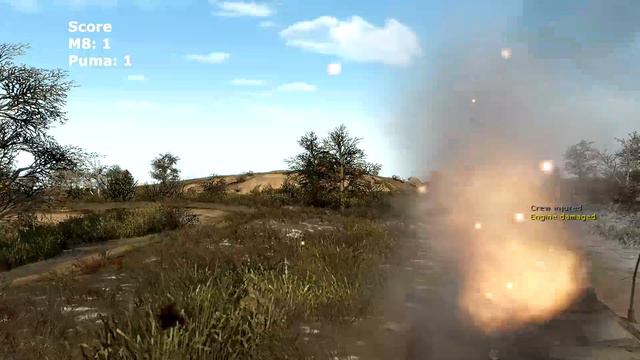 Men of War: M8 Greyhound vs Puma смотреть онлайн