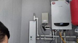 Отопление тёплым полом котлом NAVIEN DELUXE ONE 24K