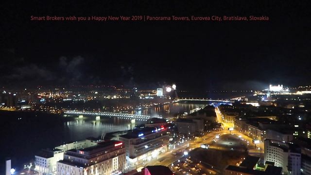 Ohňostroj 2019 v Bratislave | Panorama Towers, Eurovea City, Bratislava смотреть онлайн