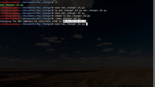 Using Variables # 2 - Python MAC Changer Script смотреть онлайн