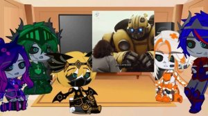 Transformers react to bumblebee 1/? (Repost!)