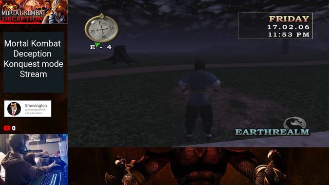 Mortal Kombat Deception Konquest PS2 LIVESTREAM chill nostalgia смотреть онлайн
