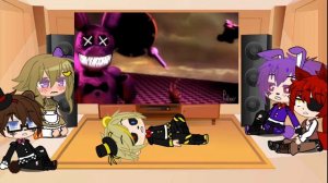 FNaF 1 react to Alastor game collab/ФНаФ 1 реагирует на Alastor game collab by @marzelu9710