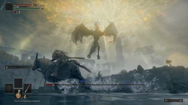 ELDEN RING™ Dragon volador azul clip смотреть онлайн