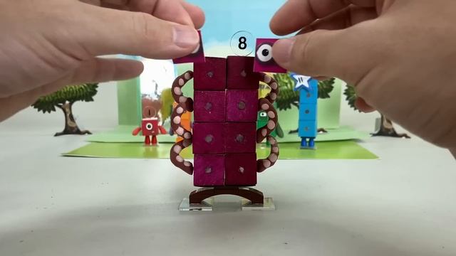 DIY Numberblocks Toys  6 To 10 - Magnetic Cubes Poseable Figures ||  Keiths Toy Box