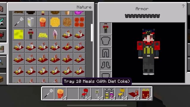 REAL LIFE McDonalds MOD in Minecraft PE смотреть онлайн