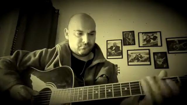 Ibanez acoustic Guitar and slide😀 смотреть онлайн