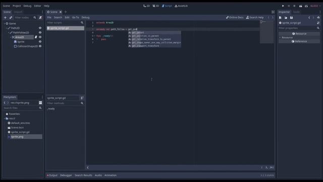 PATH2D AND PATHFOLLOW2D IN GODOT [TUTORIAL] смотреть онлайн