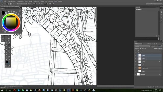 Color book: speedpaint process смотреть онлайн