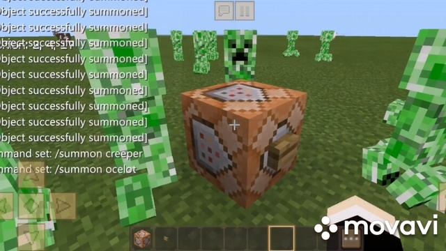 How to use Command Block "/summon" |Minecraft(Crafting and Building) смотреть онлайн