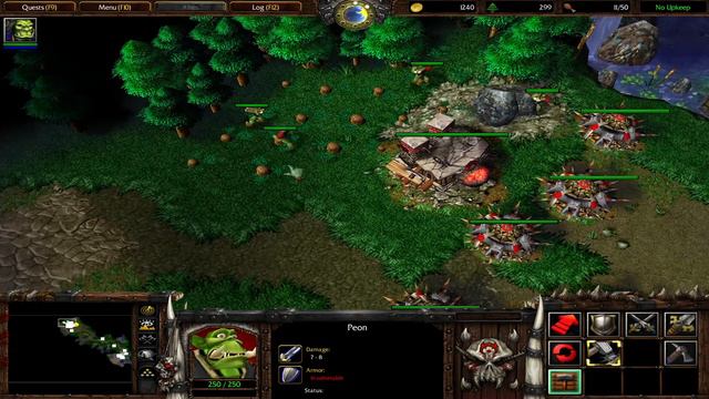 Warcraft 3 Reign of Chaos | Prologue Campaign | Departures | Hard | No Cheat codes смотреть онлайн