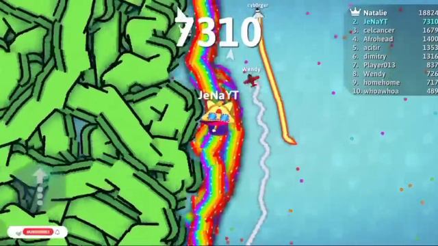 Snake.Io 🐍 PRO GIANT SNAKE VS TROLL TINY SNAKE! Epic SnakeIO Gameplay смотреть онлайн