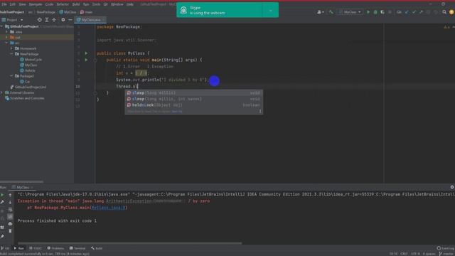 Java 21 Exception and Error, Checked and Unchecked Exception, Try Catch Finally, Throws and Throw смотреть онлайн