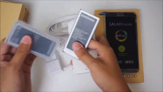 Samsung Galaxy Round распаковка смотреть онлайн